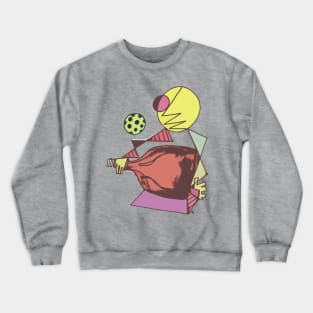 The Pickleball Player by Pollux Crewneck Sweatshirt